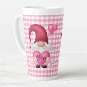 en vichy Vérifier Motif Personnalisé Gnome Mug