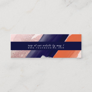Encart RSVP d'art moderne de PixDezines, aquarelle