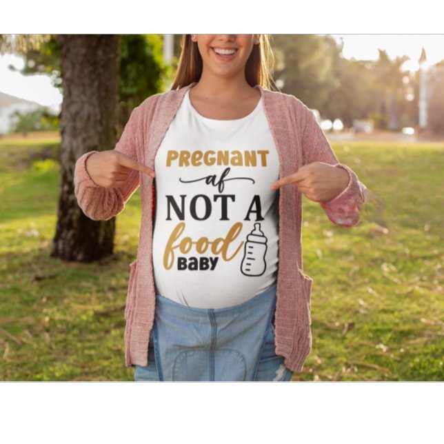Enceinte AF Humour de Grossesse Maternité Grande T (Créateur téléchargé)