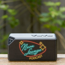 Enceinte Bluetooth Logo Neon Lounge