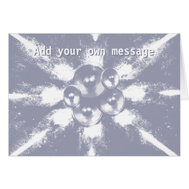 Enceintes musicales à contraste élevé gris (Devant horizontal)