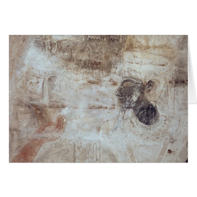 Encens de offre de Tuthmosis III au dieu, (Devant horizontal)