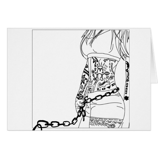 Enchaîné à une mauvaise fille (Devant horizontal)