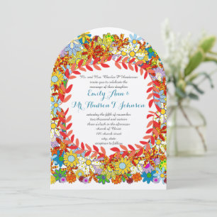 Enchanted Garden Fairytale Invitations de mariage