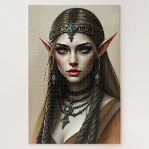 Enchanter Elven Princess Jigsaw Puzzle