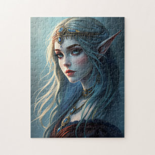 Enchanter Elven Princess Jigsaw Puzzle