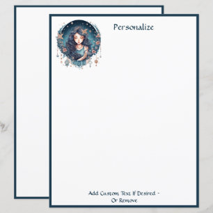 Enchanter Goddess Boho Élégant Chic Personnalisé