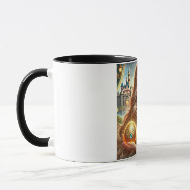 Enchanter Golden-Haired Princess Mug (Gauche)