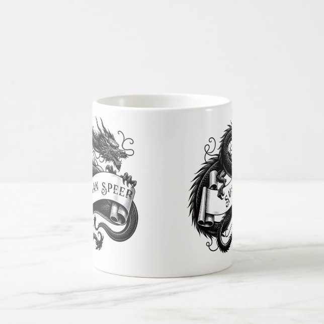 "Enchanter la Mug à thème dragon pour les amateurs (Centre)