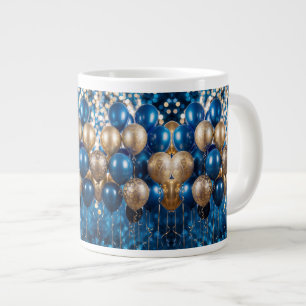 Enchanter le cadeau de Mug Café Bleu et Or - Dream