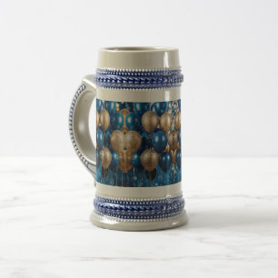 Enchanter le cadeau de Mug Café Bleu et Or - Dream