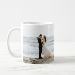 Enchanter le jour de mariage romantique Photo Mug