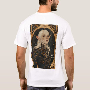 Enchanter Portrait de femme elfe T-shirt Imagina