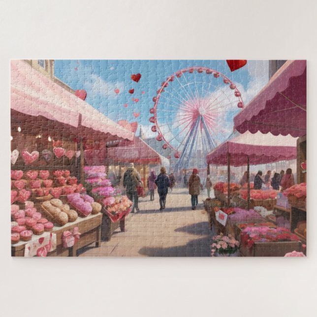 Enchanter Valentine's Day Market Puzzle (Horizontal)