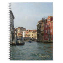 Enchanter Venice Waterway Photo Carnet Spiral