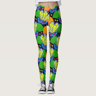 Encore Mardi Gras Pop Fashion Leggings