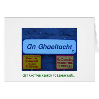 Encore une autre raison d'apprendre l'irlandais…