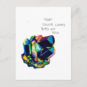 Encore Une Carte Postale Agressive Et Passive