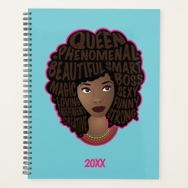 Encourageant les femmes noires, cheveux naturels,  (Devant)