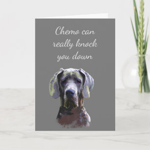 Encouragement Chemo peut vous assommer. Carte