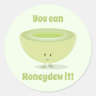 Encouragement Honeydew   Sticker