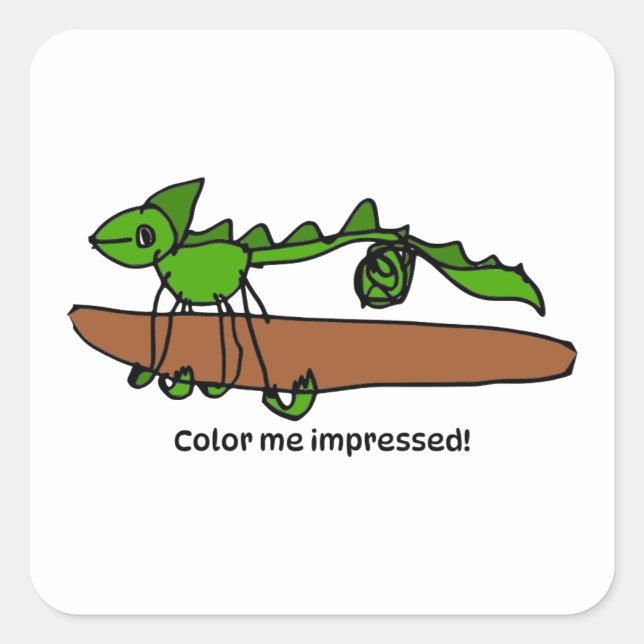 Encouragement Sticker for Kids - Chameleon (Devant)