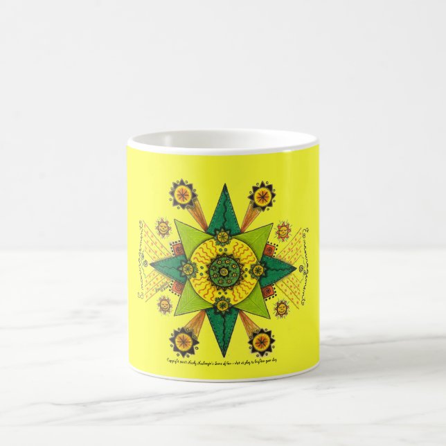 Encouragement - tasse de base (jaune) (Centre)