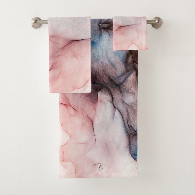 encre d'alcool rose (En situation)