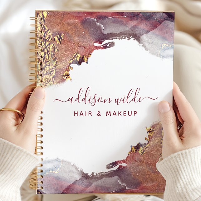 Encre D'Aquarelle Liquide D'Art Moderne Purple Et  (Créateur téléchargé)