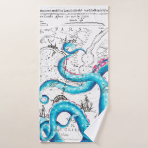 Encre de Tentacles Bleus Rose Bleu