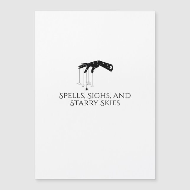 Encre de Whimsigoth - Forêts mystiques, Lunes et M (Devant)