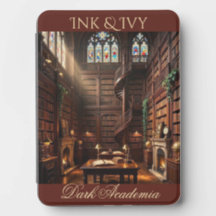 Encre & Ivy Dark Academia Art de bibliothèque goth