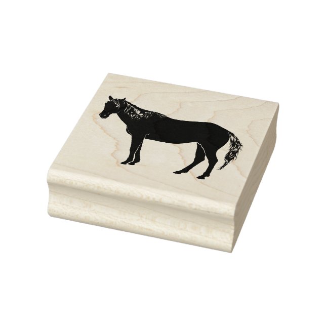 ENCREURS TAMPONS EN CAOUTCHOUC BOIS CHEVAL (Tampon)
