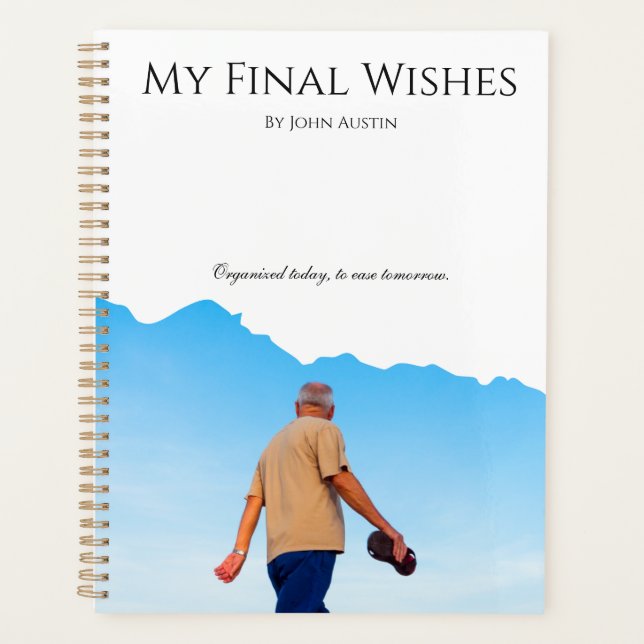 End-of-Life Planning Checklist & Organizer  (Devant)