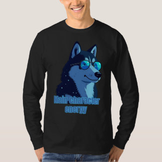 Énergie de personnage principal – T-Shirt Husky av