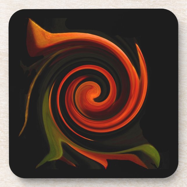 Énergie des dessous de verre de création (Devant)