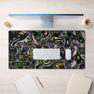 Energie hypnotique dans le pot vert du bureau