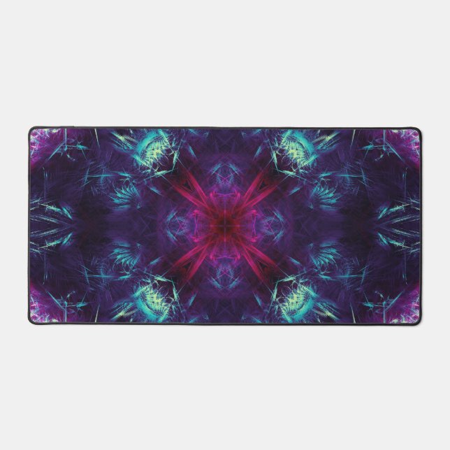Énergie violette cosmique Art fractal (Recto)