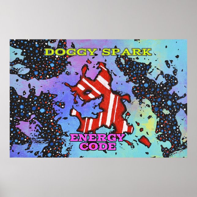 Energy Code - DOGGY SPARK - Posters (Devant)