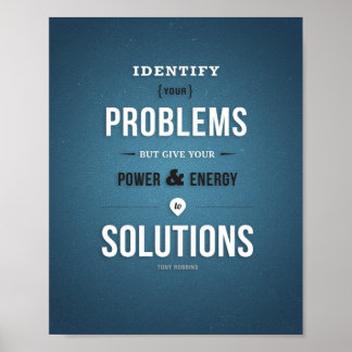 Energy To Solutions - Impression d'art de 8 po x 1