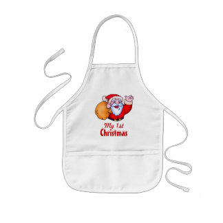 Enfant 1er tablier de Noël