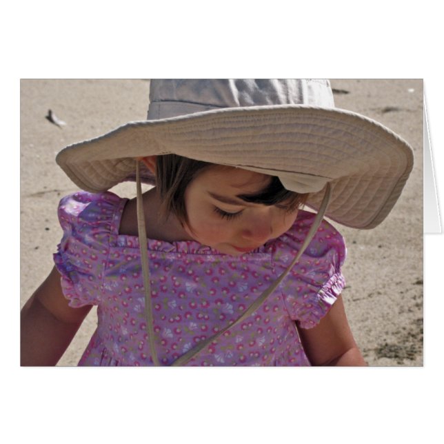 Enfant à la plage (Devant horizontal)