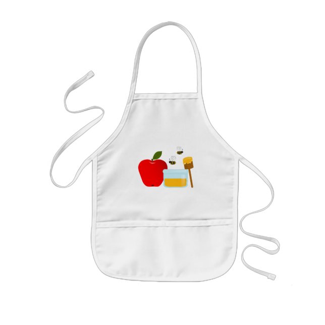 Enfant Apple et tablier d'enfants de miel (Devant)