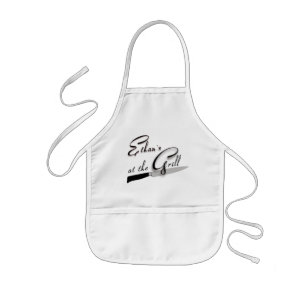 Enfant "Au tablier de Chef des enfants personnalisables