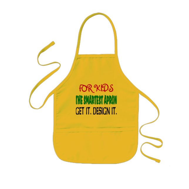 Enfant Concevez le tablier mignon de vos enfants (Devant)