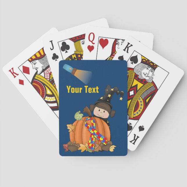 Enfant cool autiste Jeu de cartes standard (dos)