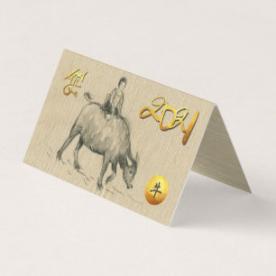 Enfant de buffle d'eau chinois Ox Année 2021 FC