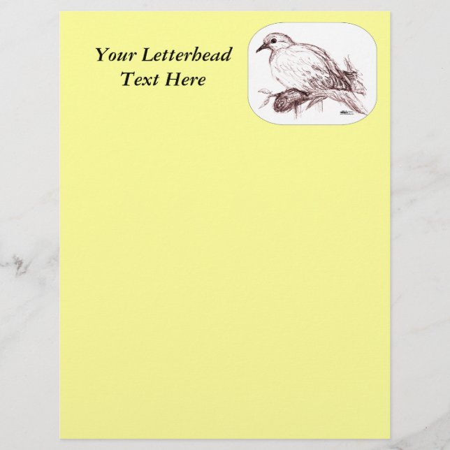 Enfant de colombe en deuil (Devant)