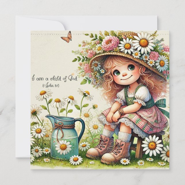 Enfant de Dieu fille marguerite (Devant)