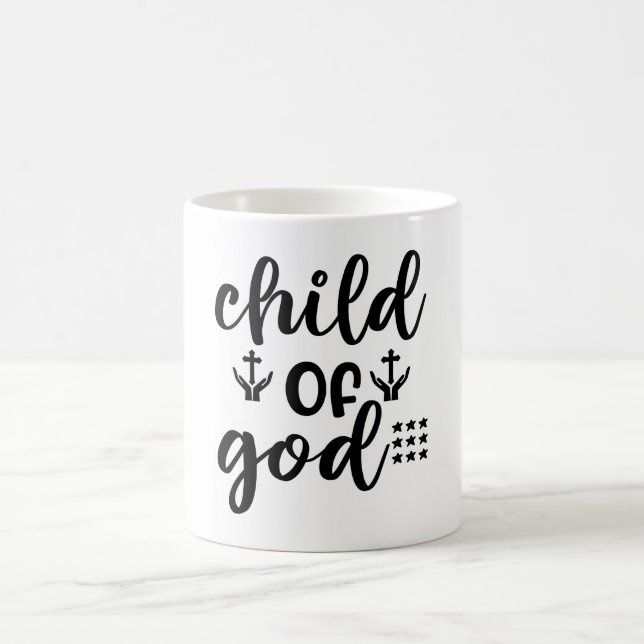 Enfant de Dieu Mug classique (Centre)